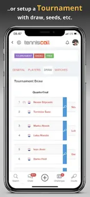 TennisCall | Sports Player App android App screenshot 1