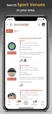 TennisCall | Sports Player App android App screenshot 5