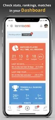 TennisCall | Sports Player App android App screenshot 7